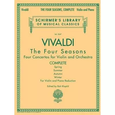 Antonio Vivaldi - The Four Seasons, Complete - Violin/Piano