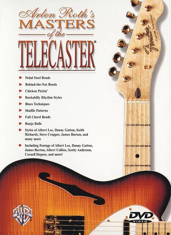 Arlen Roth’s Masters of the Telecaster: Guitar DVD