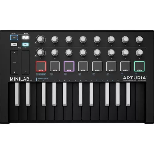Arturia MiniLab MKII USB Keyboard Controller - Inverted Edition