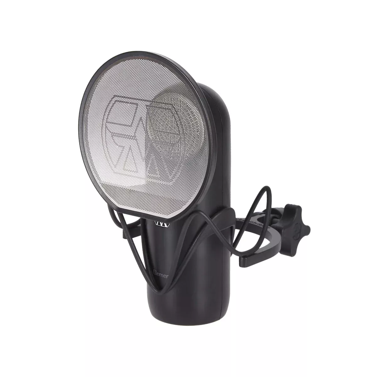 Aston Microphones Element Active Moving-Coil Microphone – Bundle With Shock Mount Pop Shield