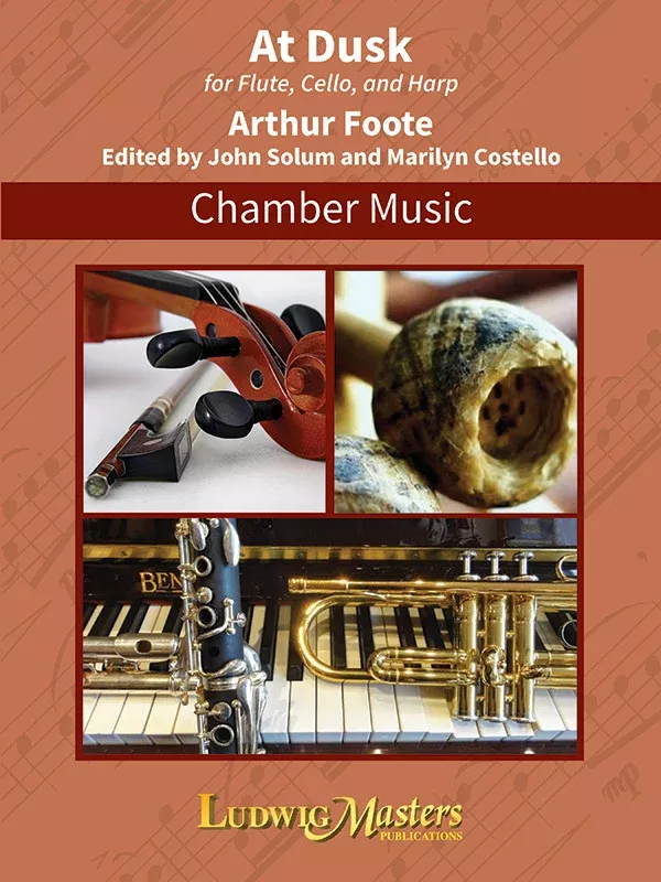 At Dusk for Flute, Cello and Harp: Conductor Score & Parts