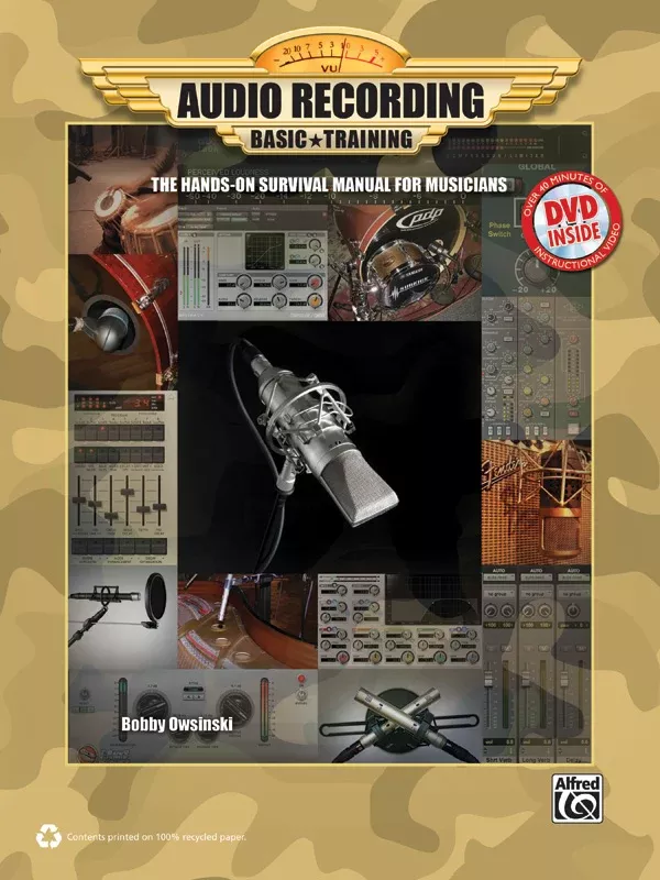 Audio Recording Basic Training: Pro Audio Textbook & DVD-ROM