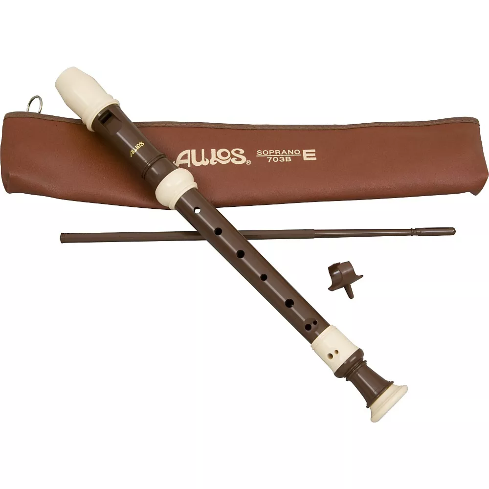 Aulos Classroom Recorder Soprano 3 Piece English A703B