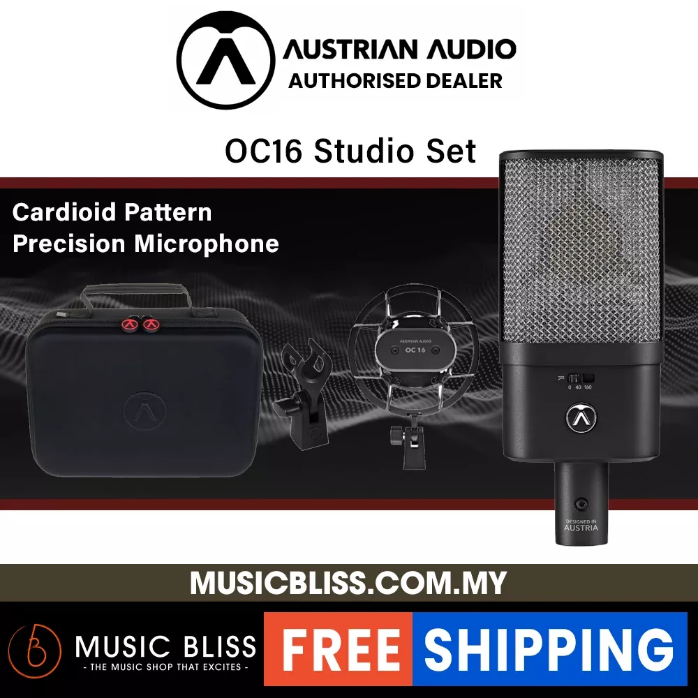 Austrian Audio OC16 STUDIO SET Large-diaphragm Condenser Microphone
