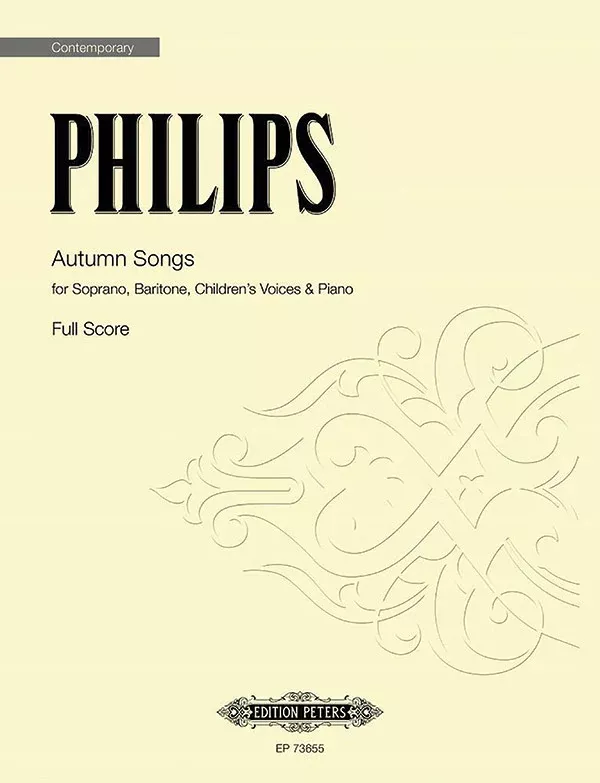 Autumn Songs (Full Score): Choral Full Score