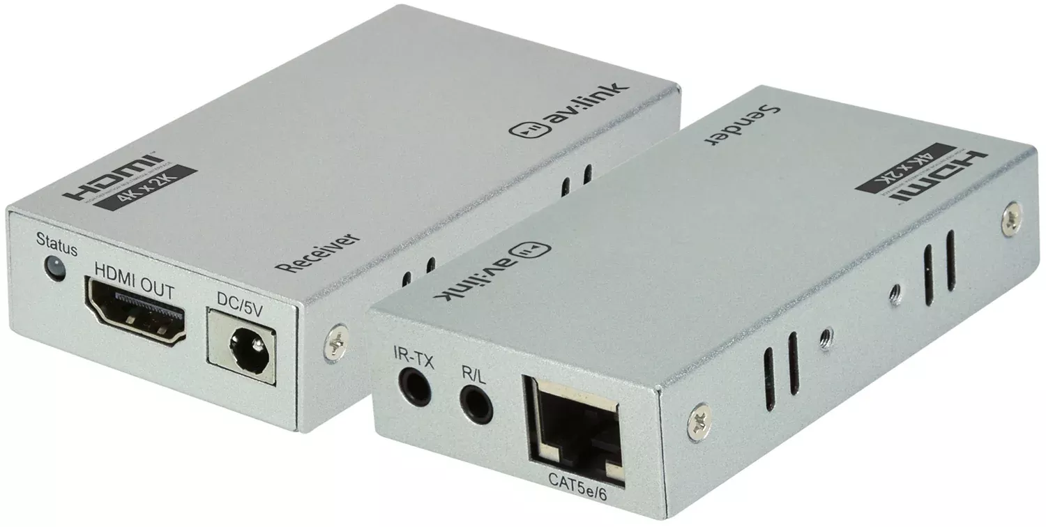 AV:Link 100m Range 4K HDMI Extender Over Ethernet Kit – HDNK2