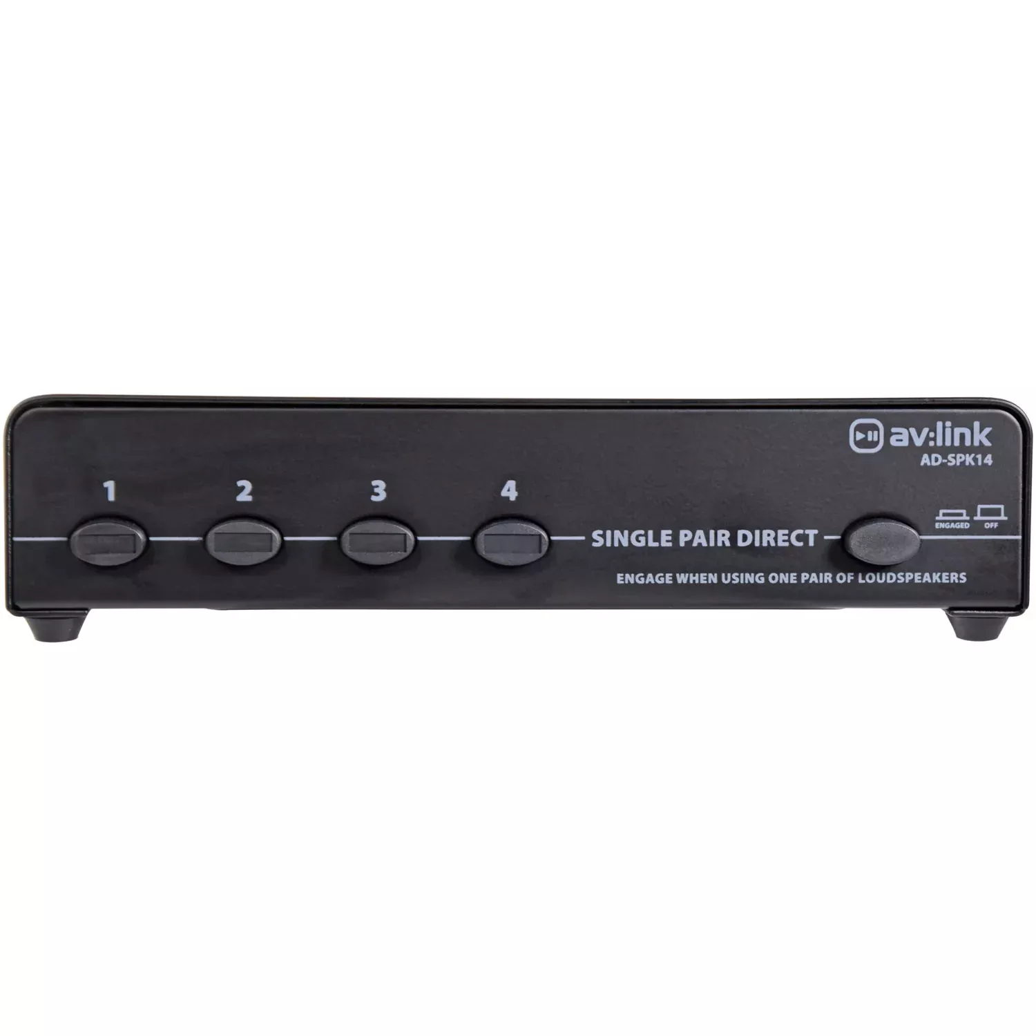 AV:Link 4 Way Loudspeaker Selector – AD-SPK14