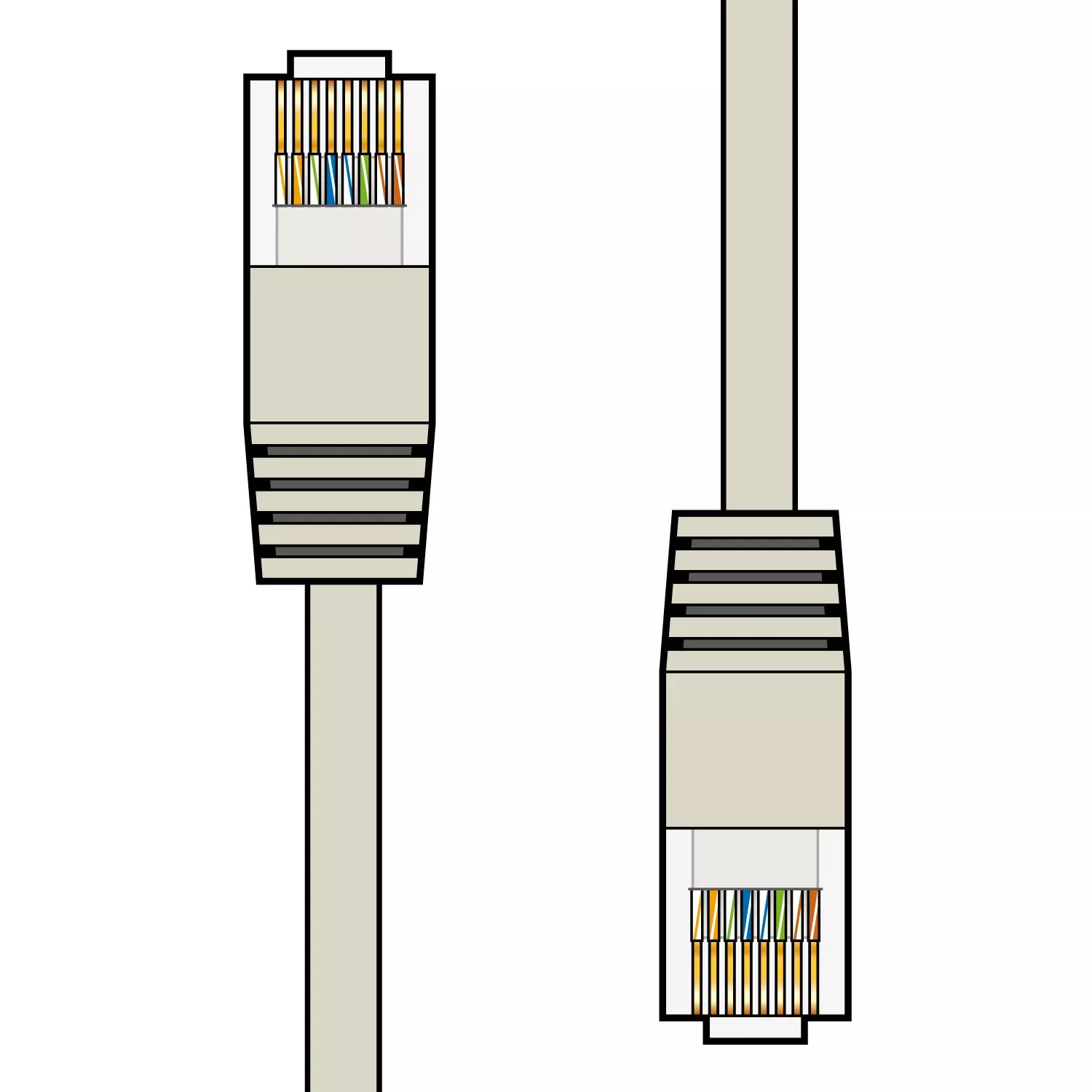 AV:Link Cat5e UTP RJ45 Network Patch Leads
