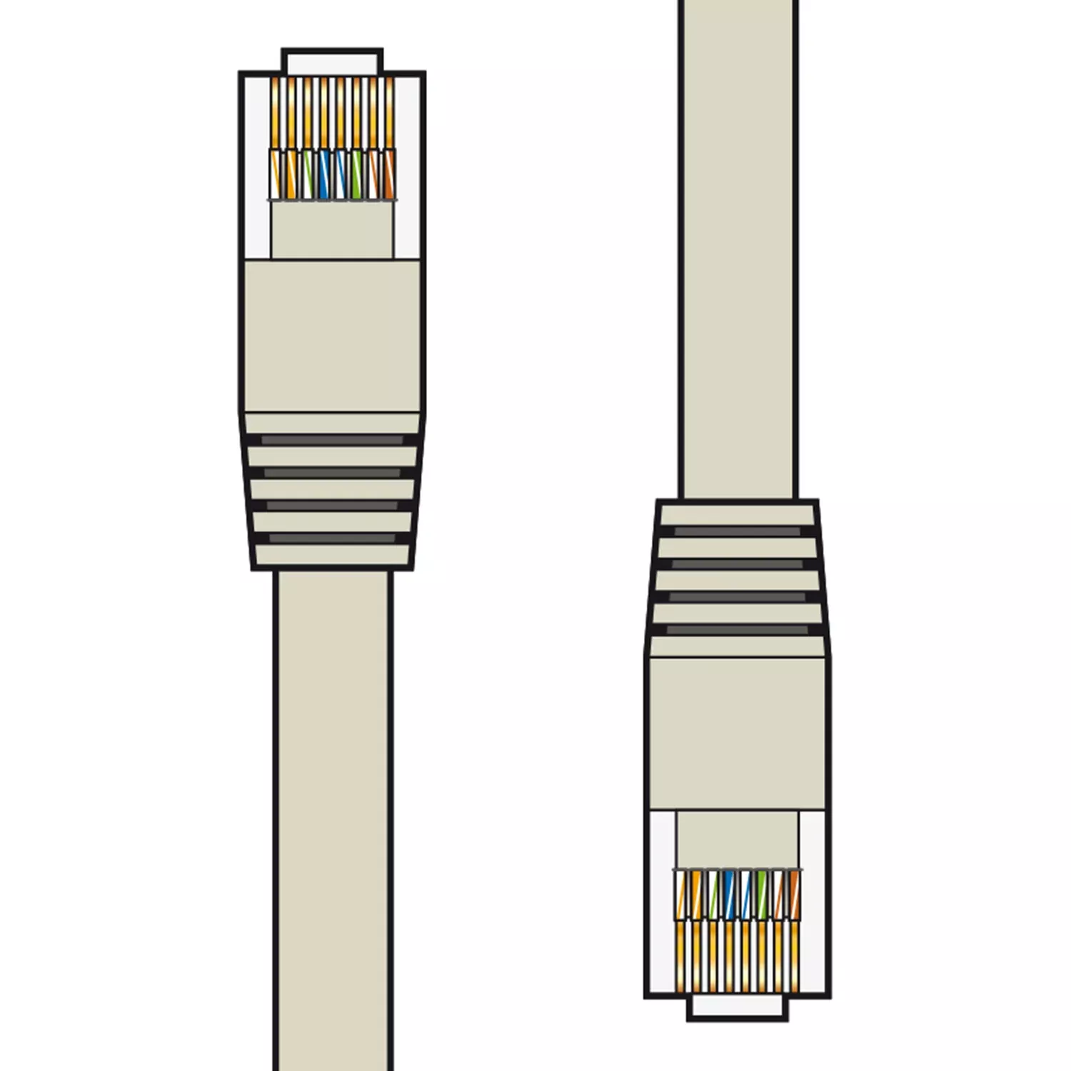 AV:Link Cat6 UTP RJ45 Ethernet Patch Leads