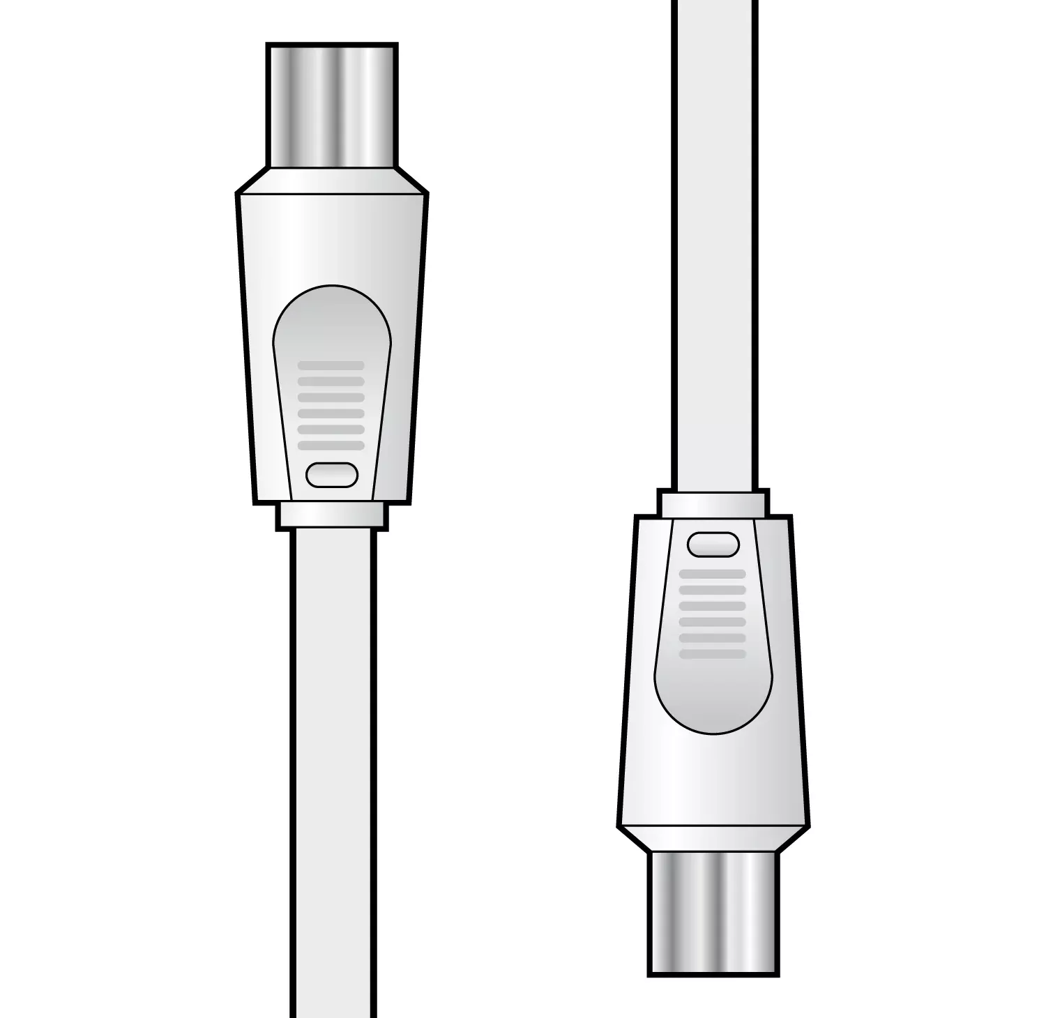 AV:Link Coaxial Plug to Socket Lead