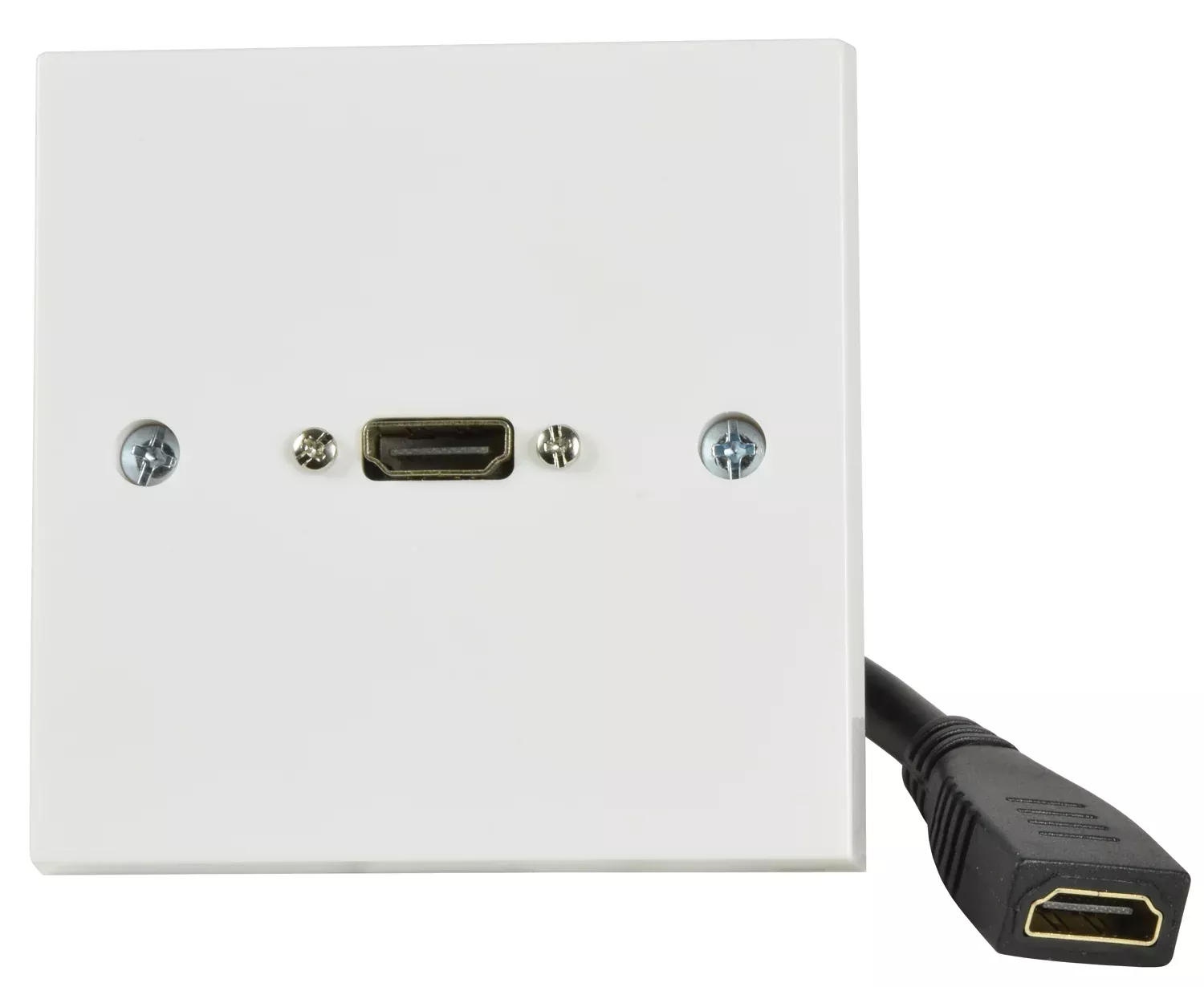 AV:Link HDMI Wallplate with Female Tail