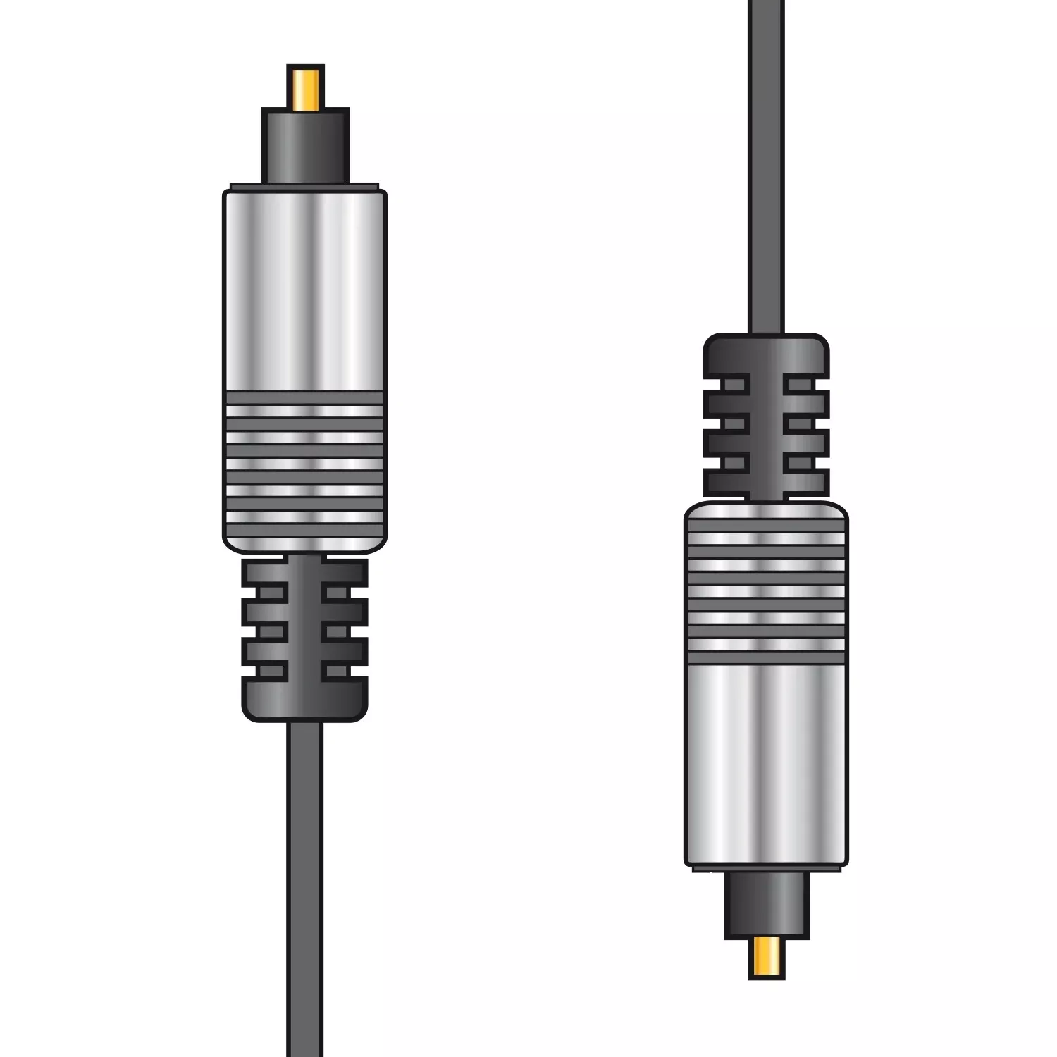 AV:Link Premium Fibre Optic TOSlink Leads