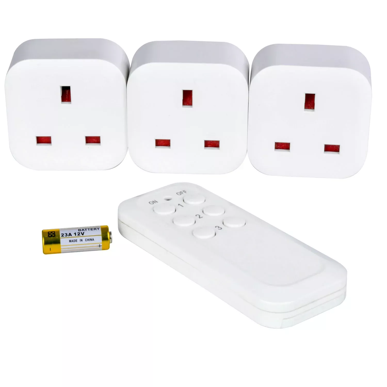 AV:Link Programmable/Self-learning Wireless Remote Control Sockets