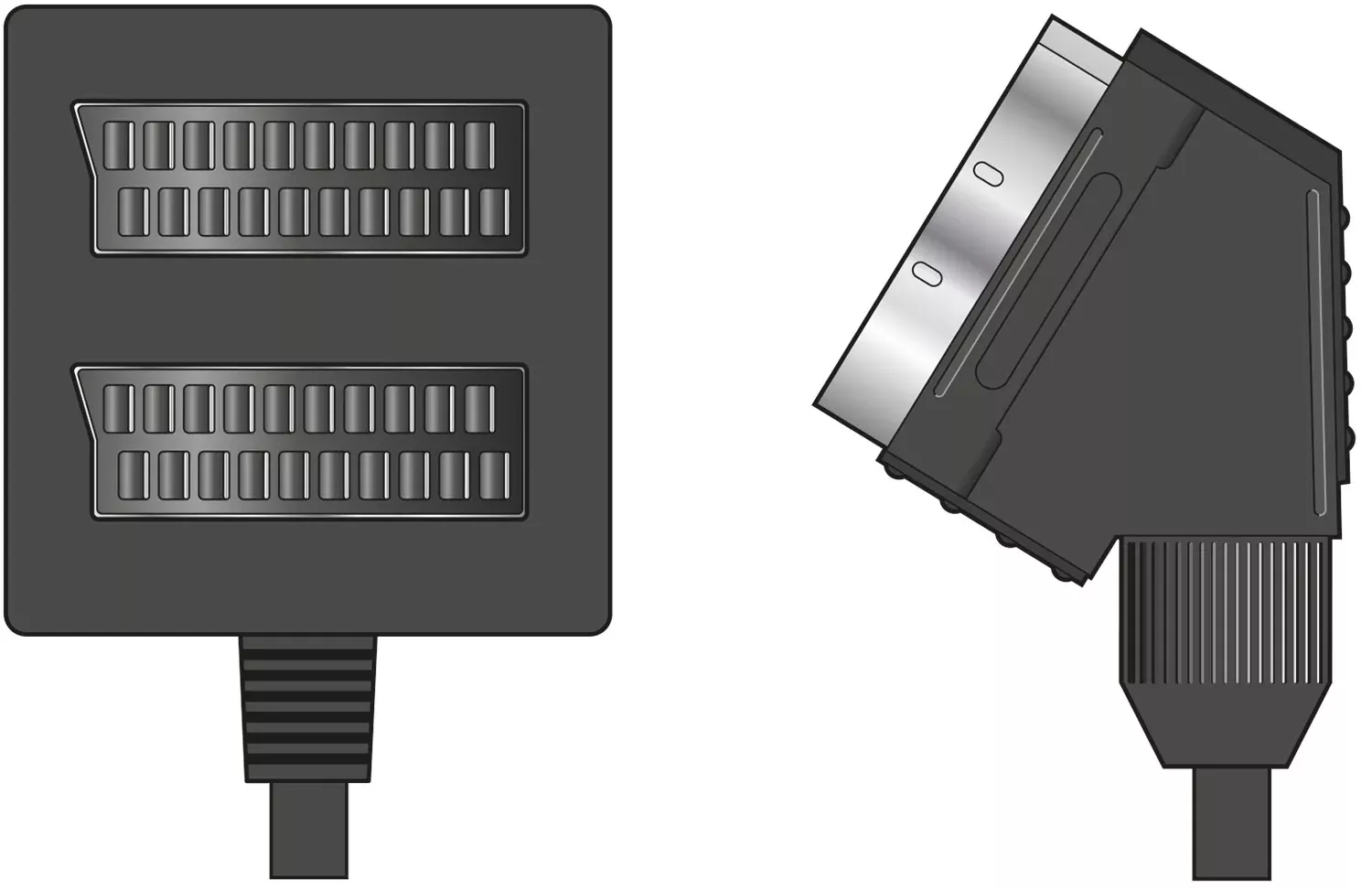 AV:Link Scart Splitter 2-Way