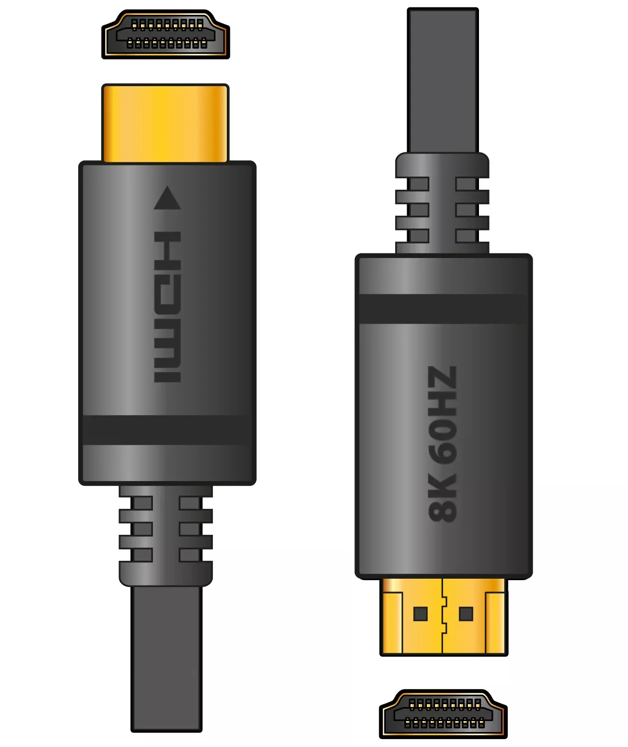 AV:Link Ultra High Speed 8K HDMI Leads