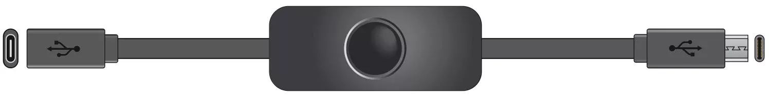 AV:Link USB Type-C Extension Cable with Power Switch