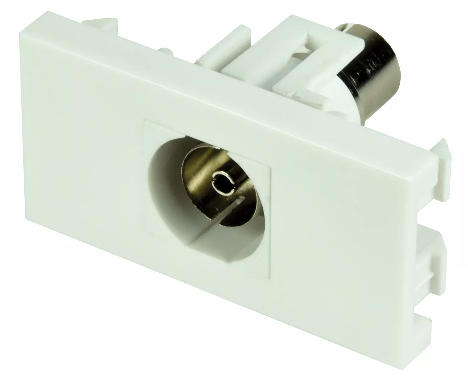 AV:Link Wall Plate Module - Coaxial Keystone Socket