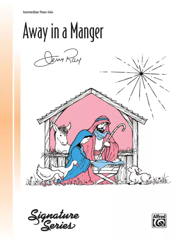 Away in a Manger: Piano Sheet