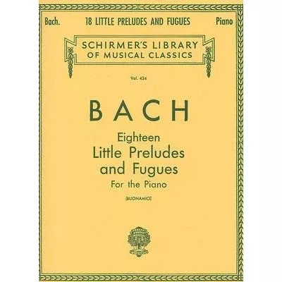 Bach - 18 Little Preludes and Fugues
