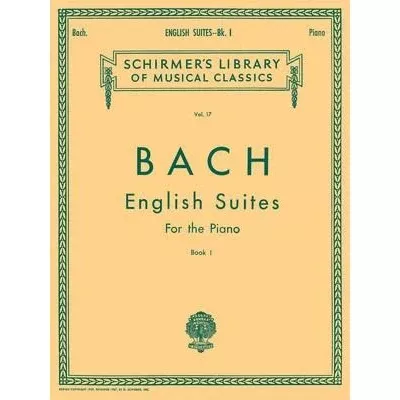 Bach - English Suites for Piano Book 1