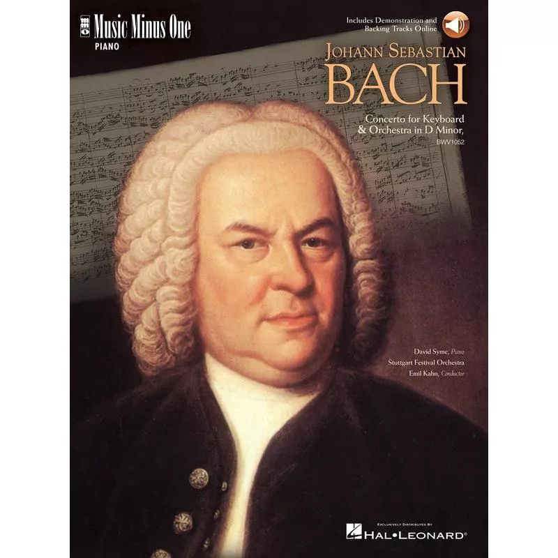 Bach Piano Concerto D Min BWV 1052 BK/2CD