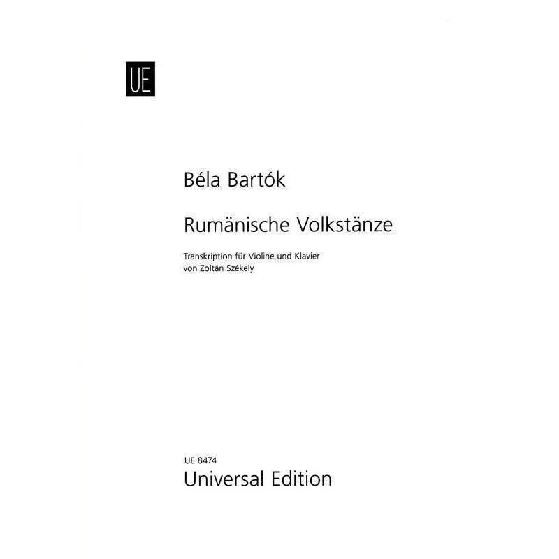 Bartok – Rumanian Folk Dances Violin/Piano