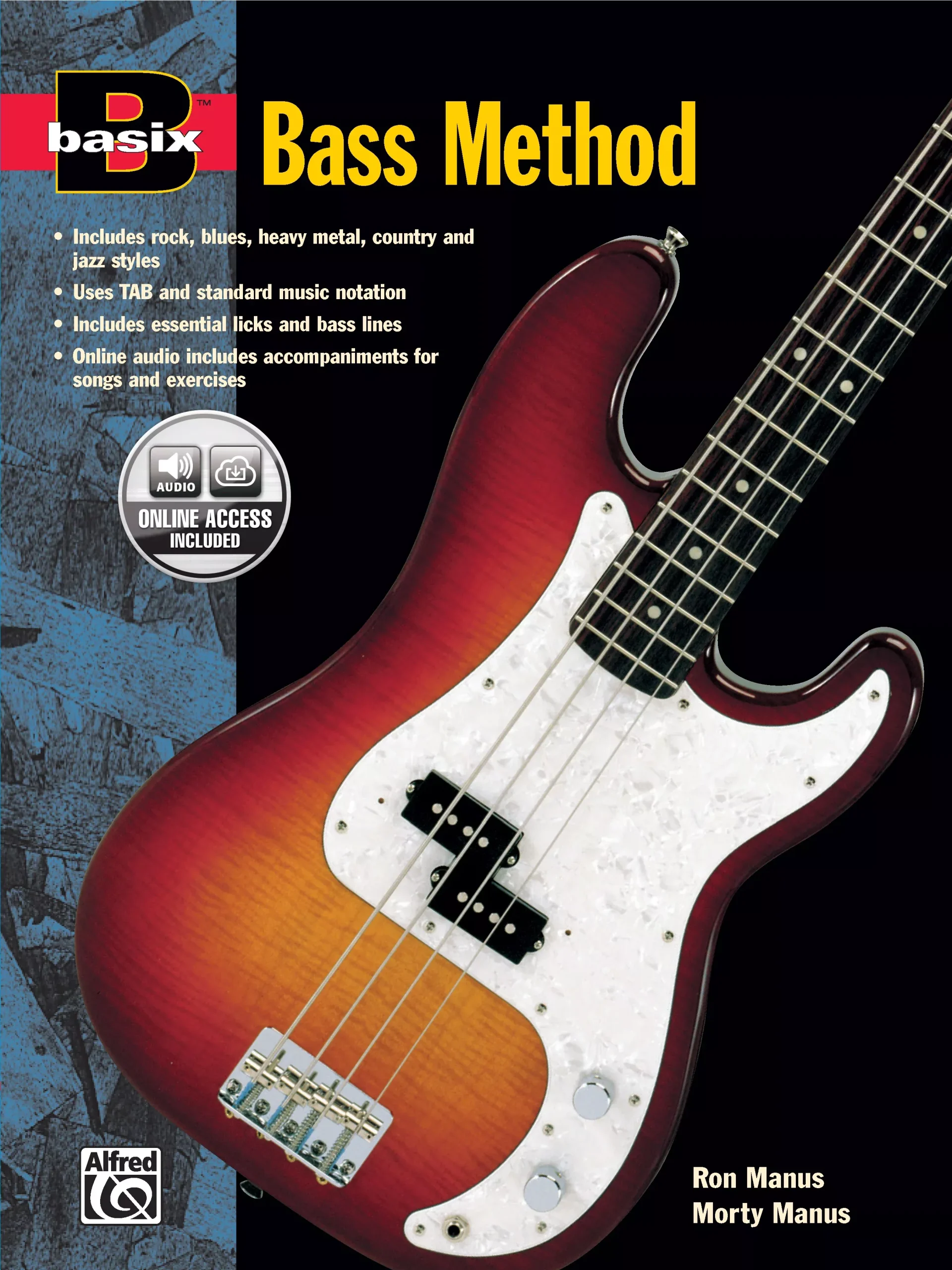 Basix: Bass Method: Bass Guitar Book & Online Audio