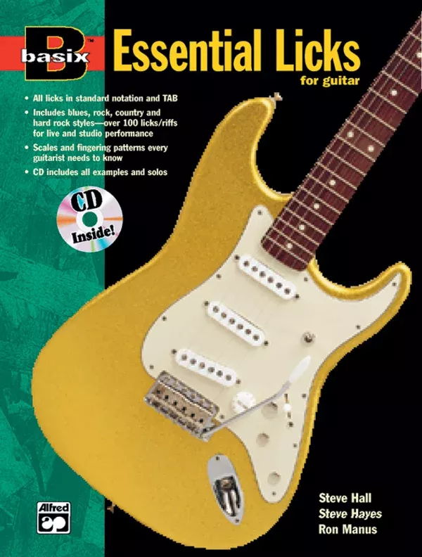 Basix: Essential Licks for Guitar: Guitar Book & CD
