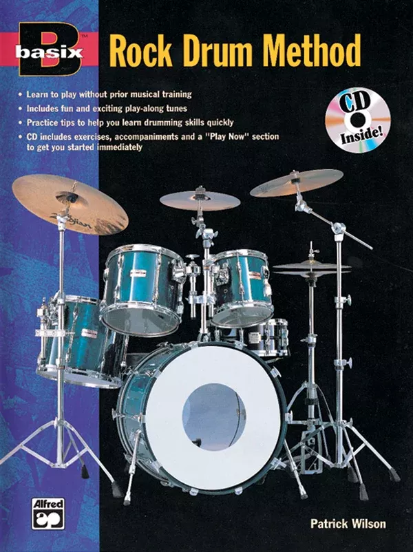 Basix: Rock Drum Method: Drumset Book & CD