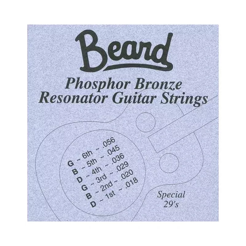 Beard SPECIAL-29 Resonator Guitar Strings