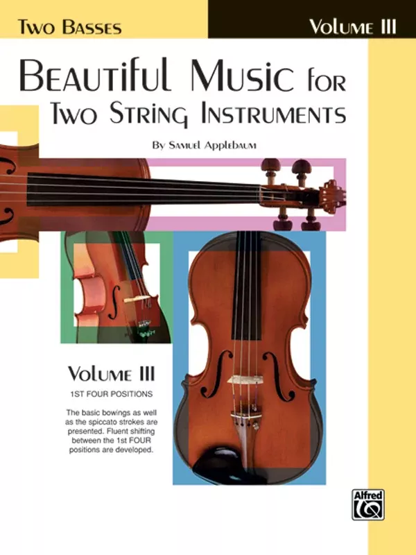 Beautiful Music for Two String Instruments, Book III: 2 Basses Book