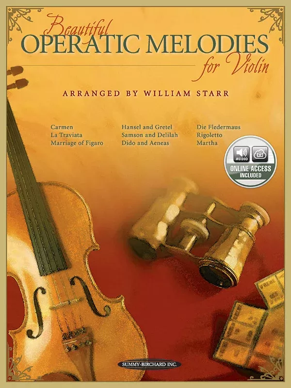 Beautiful Operatic Melodies for Violin: Violin Book & CD