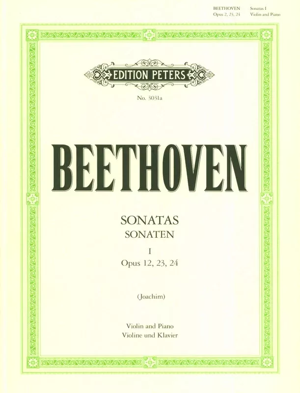 BEETHOVEN - COMPLETE SONATAS VOL 1 VIOLIN/PIANO