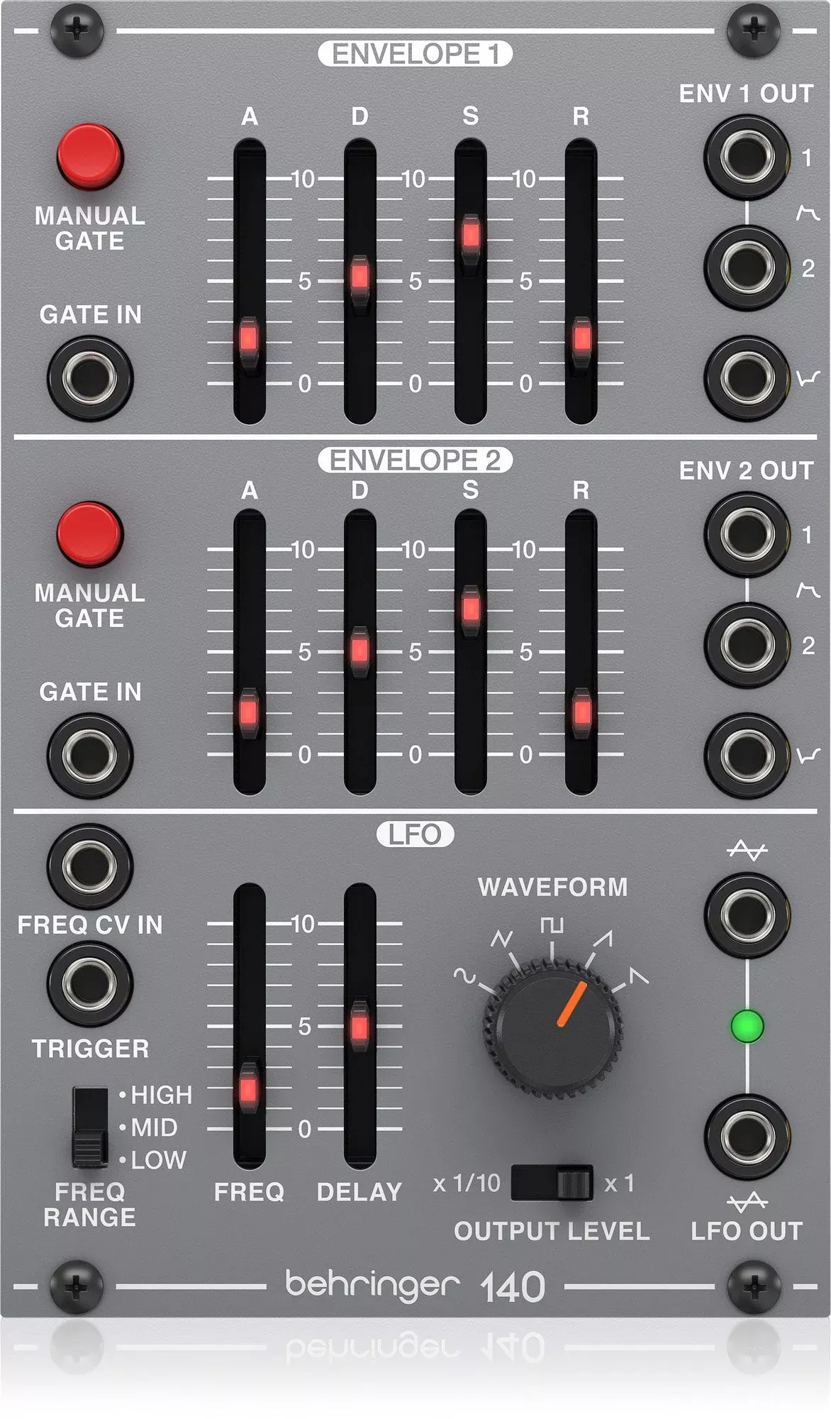 Behringer 140 Dual Envelope LFO Module