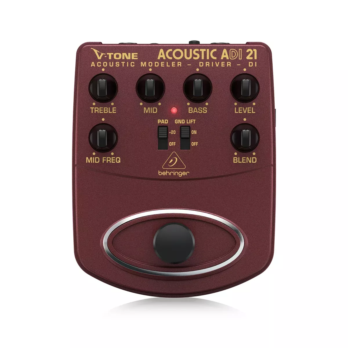 Behringer ADI21 V-Tone Acoustic Driver Direct Recording Preamp/Direct Box