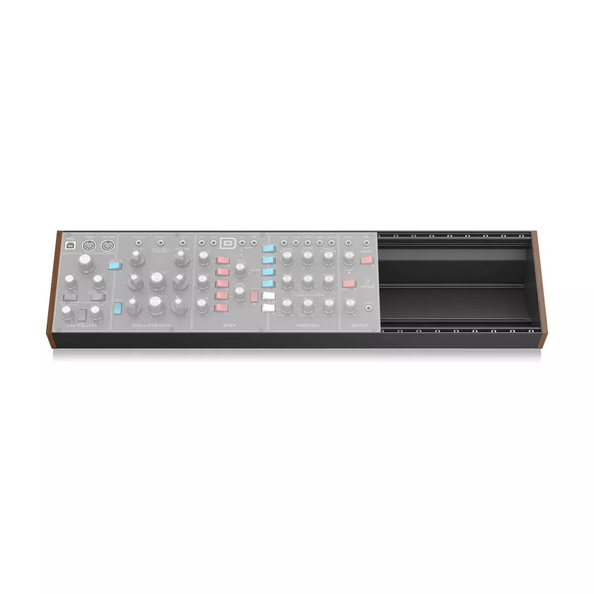 Behringer Compact and Sturdy 104 HP Eurorack Skiff Case