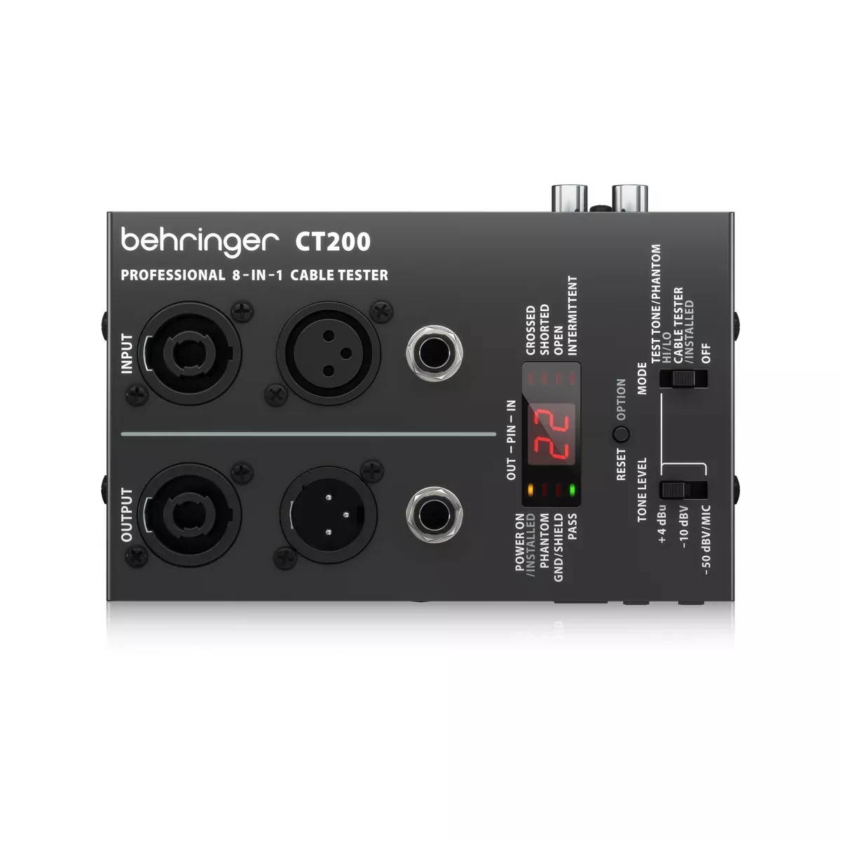 Behringer CT200 8-in-1 Cable Tester