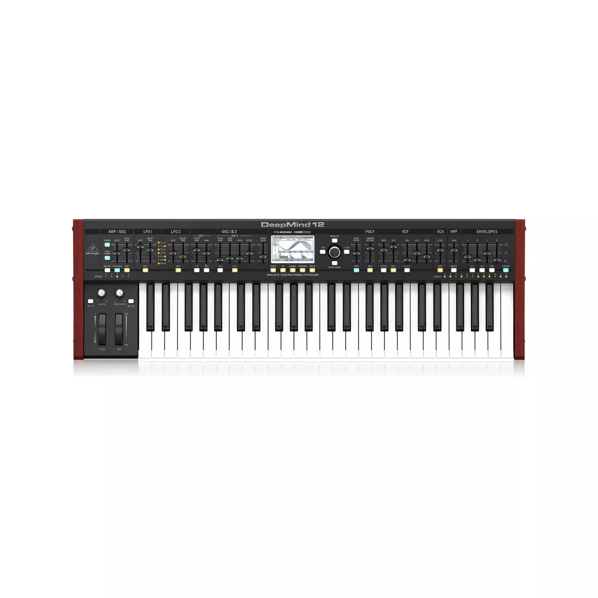 Behringer Deepmind 12 49-Key Analog Synthesizer, UK Plug