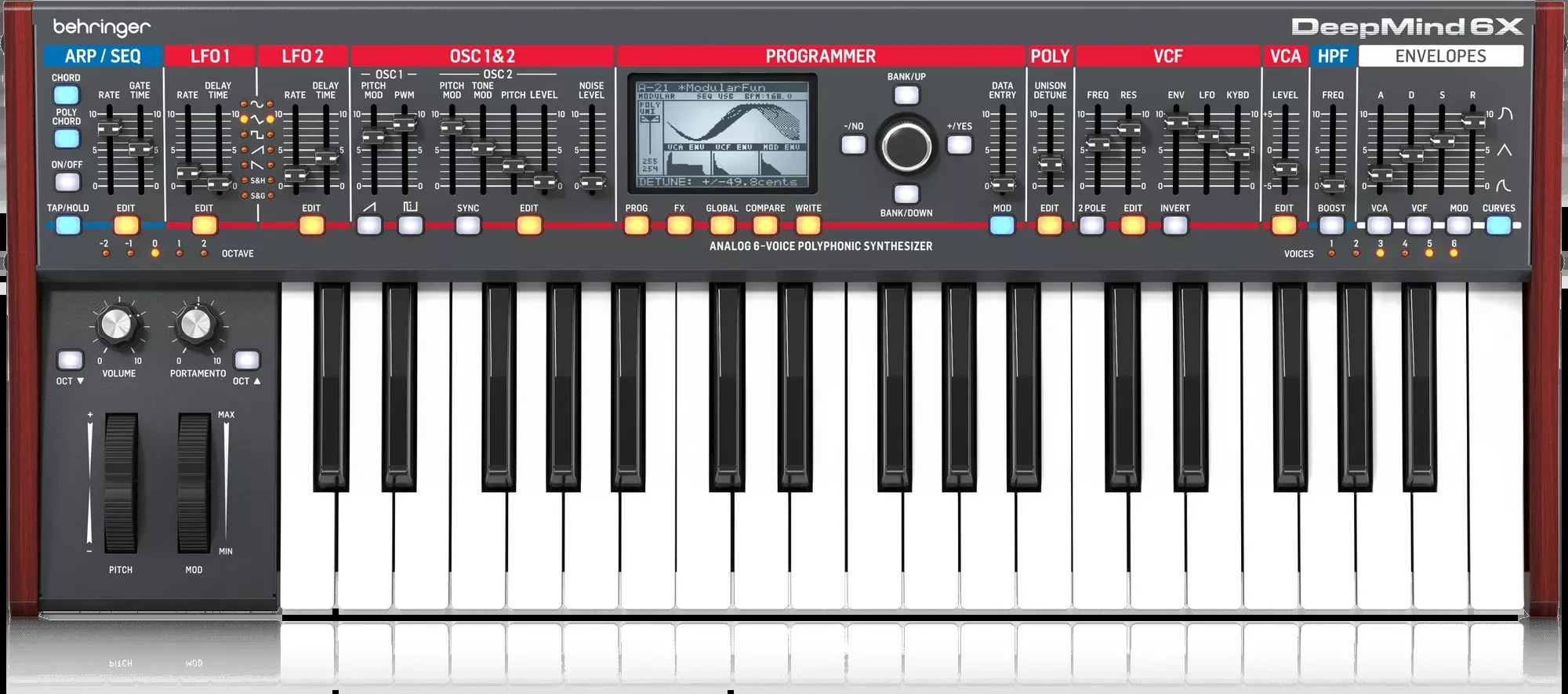 BEHRINGER DEEPMIND 6X
