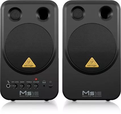 Behringer MS16 Multimedia Speakers Pair