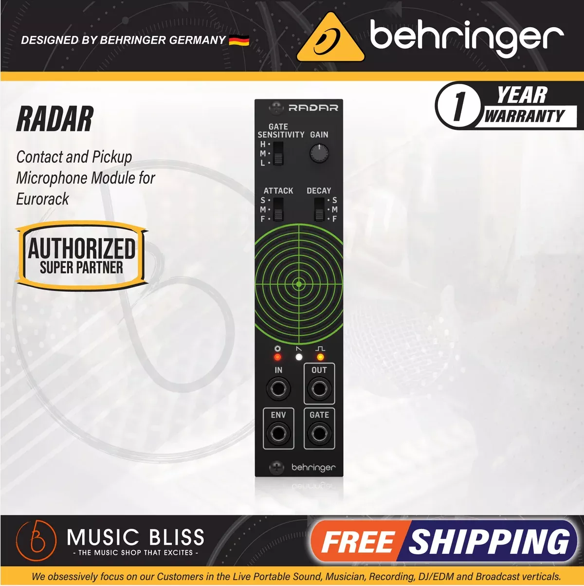 Behringer Radar Eurorack Module