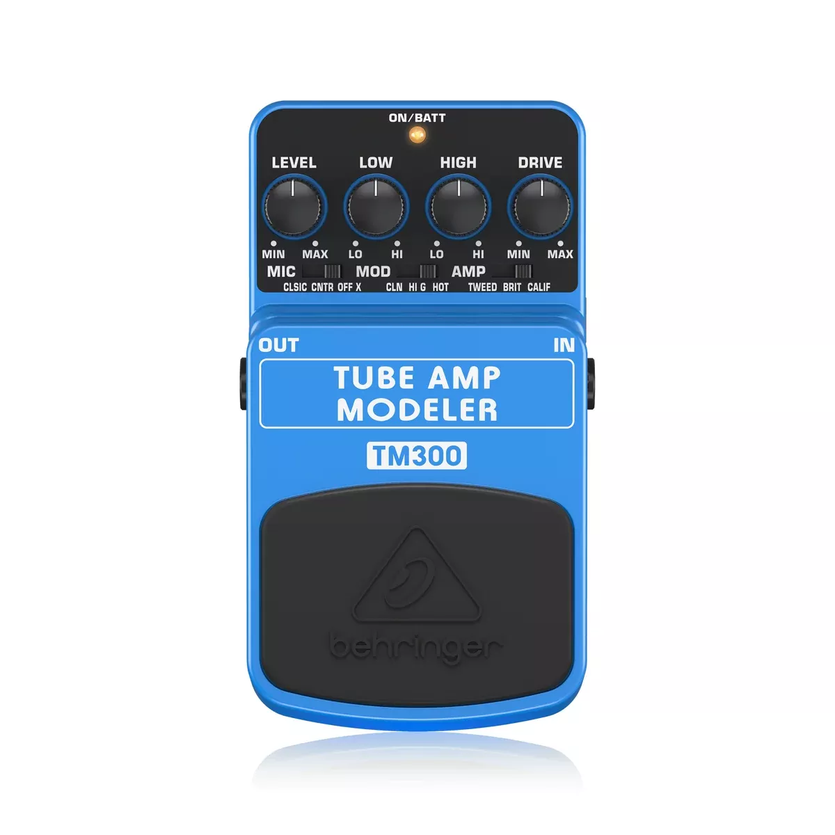 Behringer TM300 Tube Amp Modeler Guitar Pedal