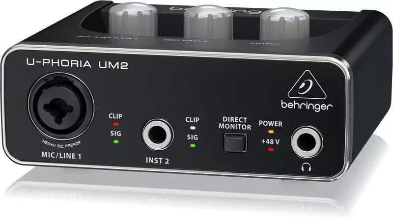 Behringer U-PHORIA UM2 Audio Interface
