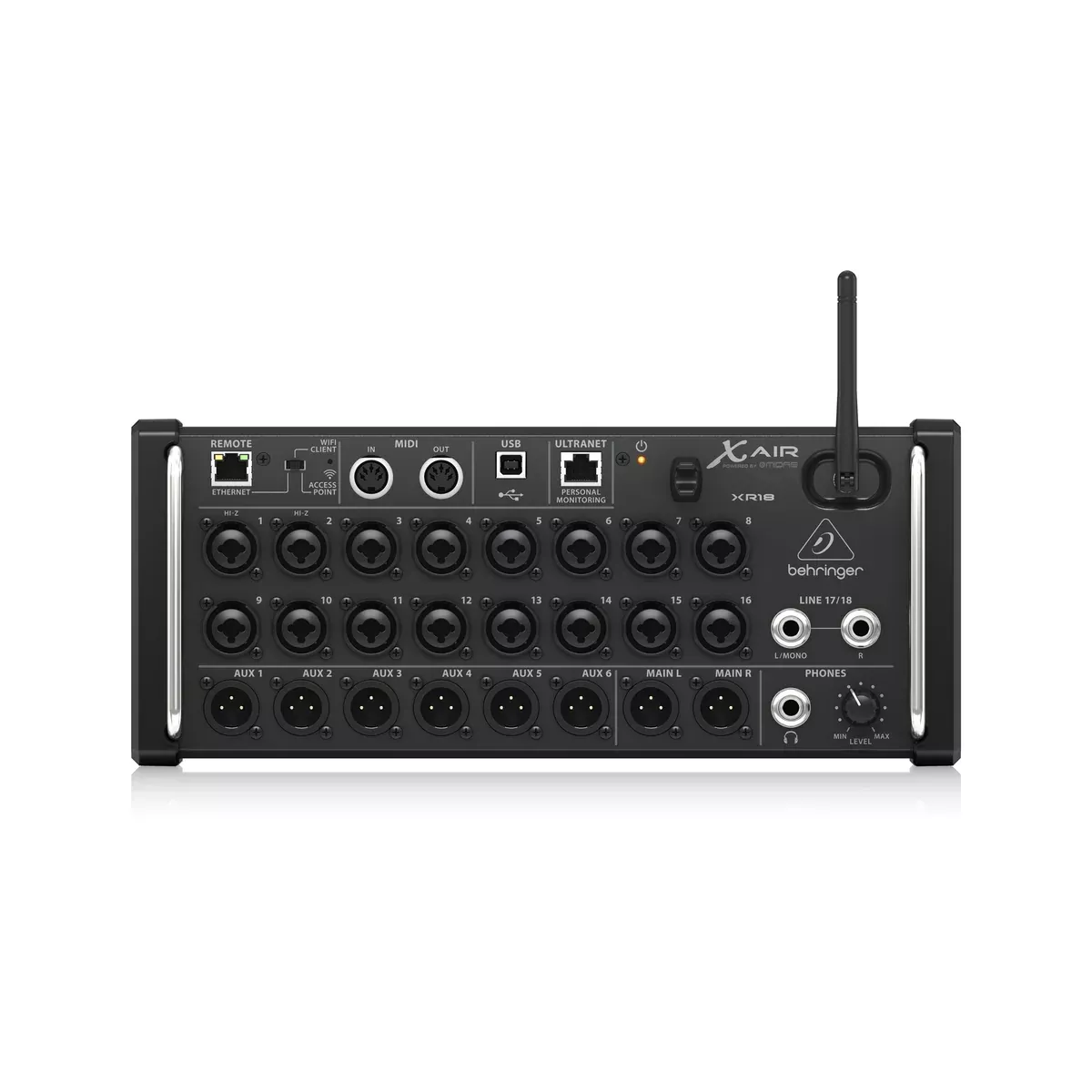 Behringer XR18 X Air 18-Channel Tablet-Controlled Digital Mixer – EU Plug