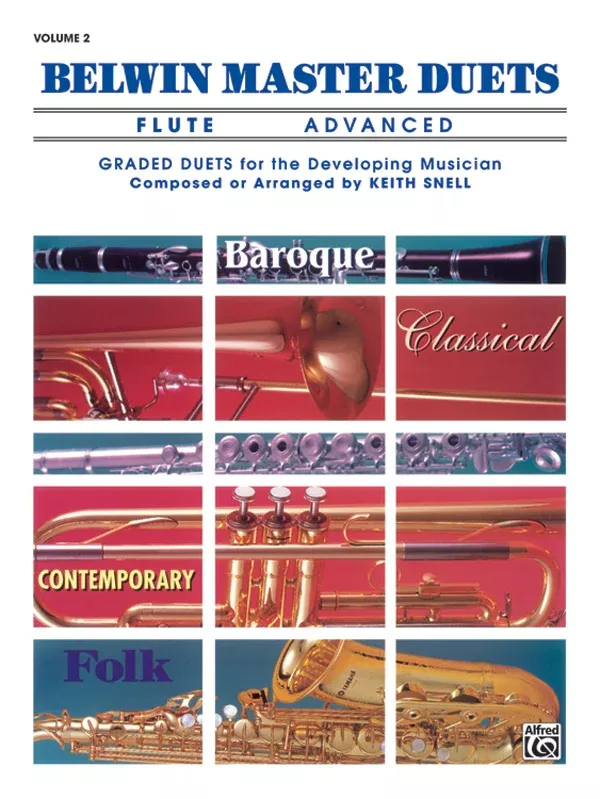 Belwin Master Duets (Flute), Advanced Volume 2: Flute Book