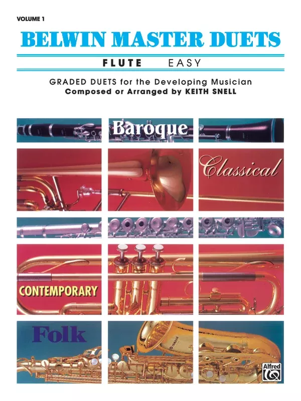 Belwin Master Duets (Flute), Easy Volume 1: Flute Book