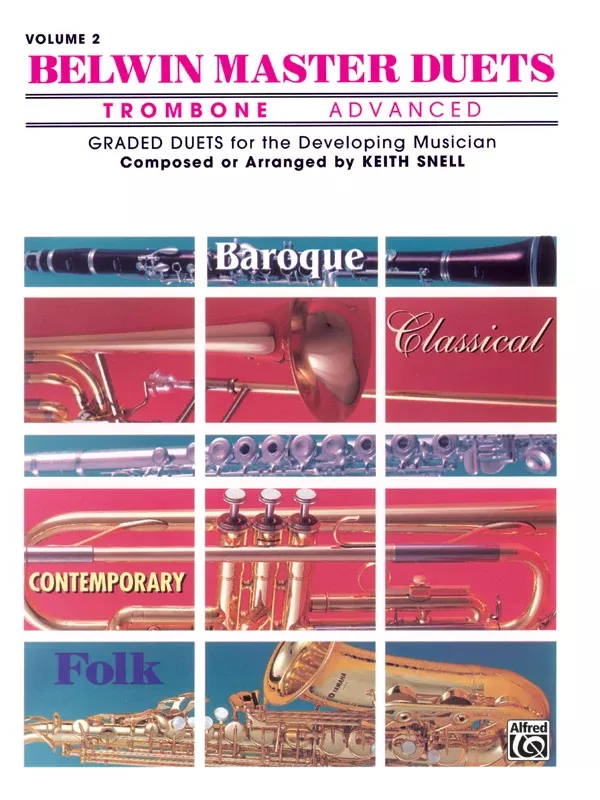 Belwin Master Duets (Trombone), Advanced Volume 2: Trombone Book