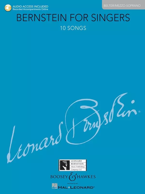 BERNSTEIN FOR SINGERS MEZZO BK/OLA