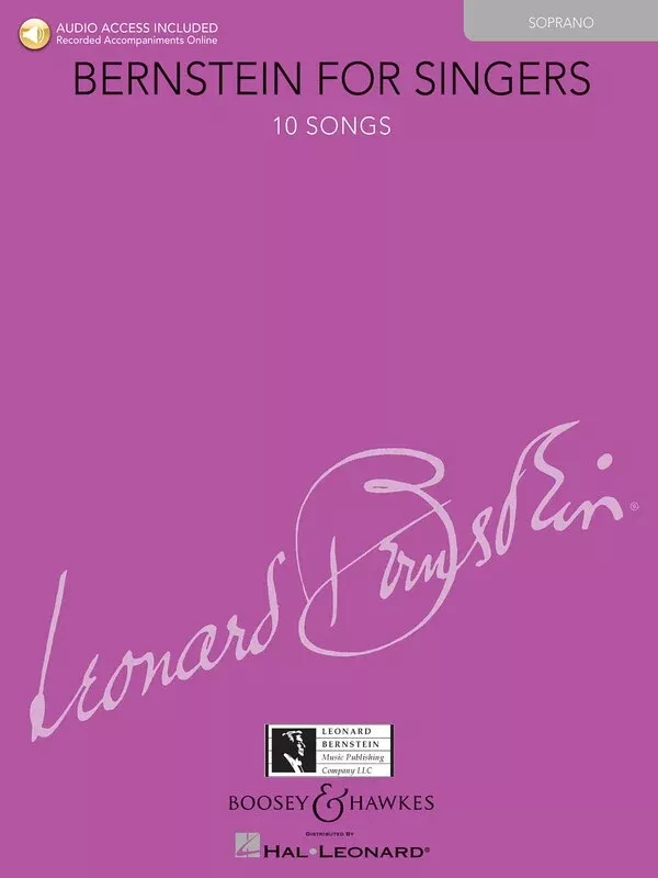 BERNSTEIN FOR SINGERS SOPRANO BK/OLA