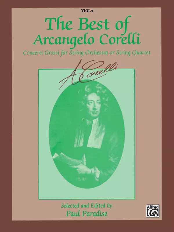 The Best of Arcangelo Corelli: Viola Book